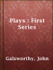 Plays___First_Series