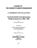 A_guide_to_the_Edison_cylinder_phonograph