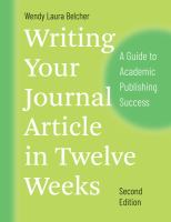 Writing_your_journal_article_in_twelve_weeks